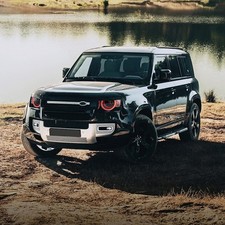 RGB Full LED Headlight For Land Rover Defender 90/110/130 2020-2025 Front Lamps