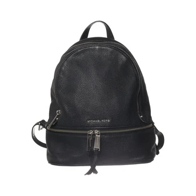 Michael Kors, Rucksack, Rhea Zip, Unisex (Erwachsene), Leder, Schwarz #Dqz - Bild 1 von 4