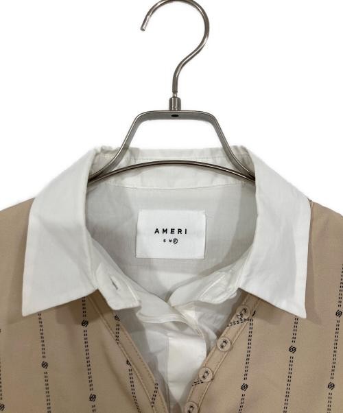 Ameri                    LOGO STRIPE VEST SET TUN… - image 3