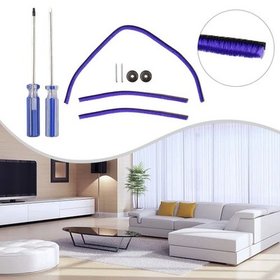 Plush Strips Wheel For V6/V7 V8 V10 V11 Vacuum Cleaner Soft Roller Head