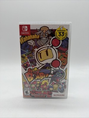 Super Bomberman R Nintendo Switch New Sealed