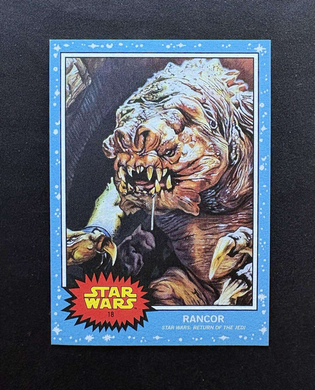 2019 Topps Star Wars Living Set #18 Rancor SP Card The Return of the Jedi