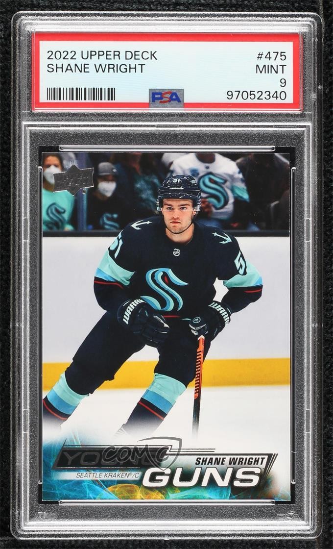 2022-23 Upper Deck Series 2 Young Guns Shane Wright #475 PSA 9 MINT 0x84