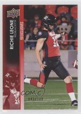 2022 Upper Deck CFL Exclusives 43/100 Richie Leone #85 1o9l