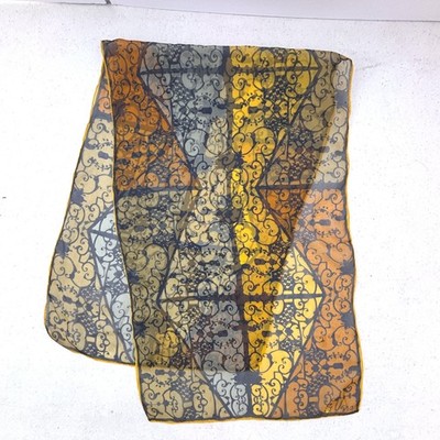 Vintage Vera Neumann Silk Blend Scarf Verasheer Old Money Parisian Capsule