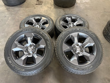 Set Of 4 Used 19-26 Ram 1500 20 Oem Wheels On 27555r20 Falken Wildpeak At Lt
