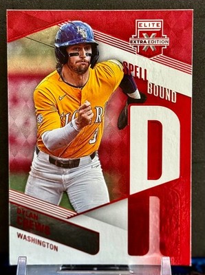 2023 Elite Extra Edition Dylan Crews SpellBOUND Foil SP-8 Washington Nationals