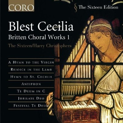 Harry Christophers - Blest Cecilia: Britten Choral Works 1 [New CD]