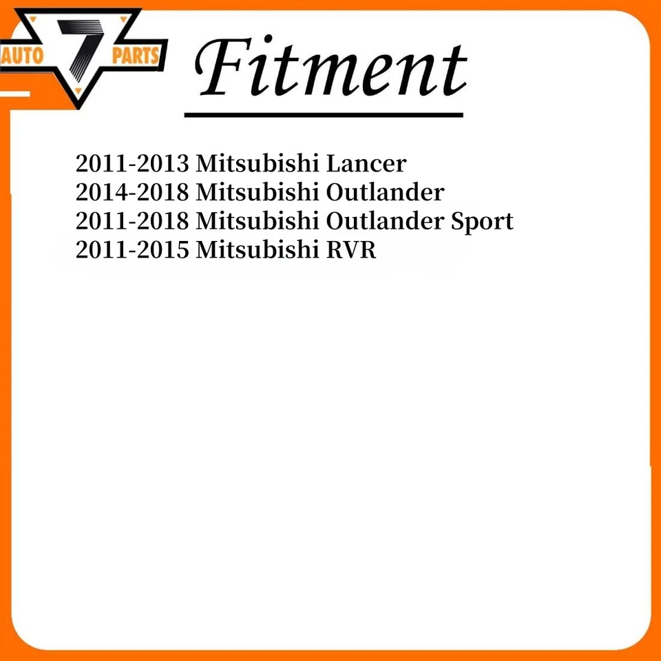 Extremo de barra de amarre de dirección delantera interior exterior 4 piezas para Mitsubishi RVR 2011-2015 Foto 2 de 4