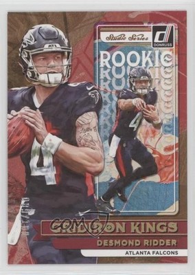 2022 Donruss Rookie Gridiron Kings Studio Series 89/100 Desmond Ridder RC 00gy