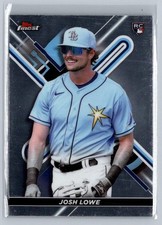 2022 Finest #5 Josh Lowe ROOKIE Tampa Bay Rays