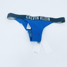 Calvin Klein Damen Brazilian-Slips EU XS Blau siehe Hinweis