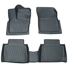 3D Floor Mats for 2017-2020 Ford Fusion All-Weather TPE Rubber Liner Carpets
