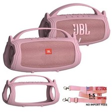 Silicone Cover Case for JBL Charge 4/5 Portable Bluetooth Speaker Pink