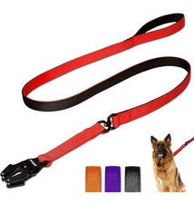 Premium Frog Clip Dog Leash - Quick Secure Release Heavy Duty 5 Neoprene Nylon