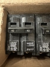 Siemens Q240.  6 PACK.  40A Circuit Breaker, 2 Pole. 60 Hz
