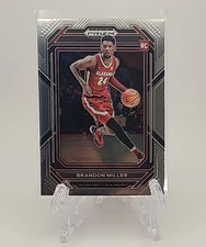 2023-24 Prizm Draft Picks #63 BRANDON MILLER (RC) Rookie Alabama -  Hornets NCAA