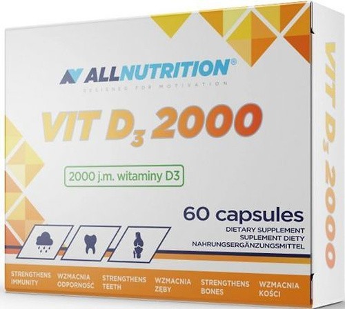 Allnutrition (60 Caps) Vit D3 2000 - 60 Caps - Image 5
