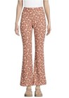 No Boundaries Vendor Clay Floral Pull On Flare Pants Size XXL NEW — photo 3