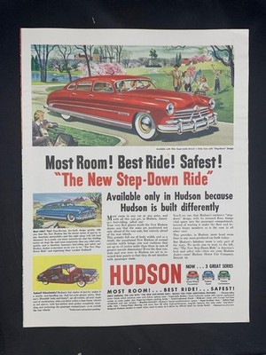 Magazine Ad* - 1950 - Hudson Commodore - (#5)