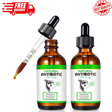 2 Pack Antibiotics for Dogs Natural Antibiotic Dog Allergy and 2 PCS