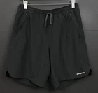 Patagonia Men's Nine Trails Shorts 8" Black Lined Size M