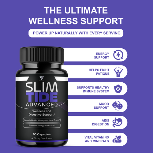 (3 Pack) Slimtide Advanced Health Management Capsules, Slim Tide (180 Capsules) - Picture 8 of 13
