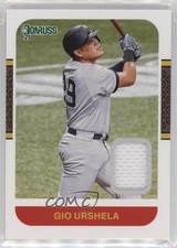 2021 Panini Donruss Retro 1987 Materials Gio Urshela #87M-GU 16az