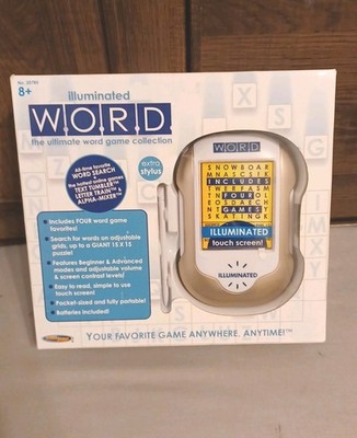 WORD Illuminated Word Search Game Techno Source - Extra Stylus