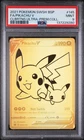 2021 POKEMON SWSH BLACK STAR PROMO #145 FULL ART/PIKACHU V PSA 9