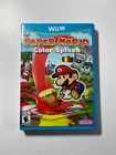 Paper Mario Color Splash  (Nintendo Wii U, 2016) CIB