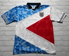 SCORE 1990 England Special Edition Retro Soccer jersey SIZE L
