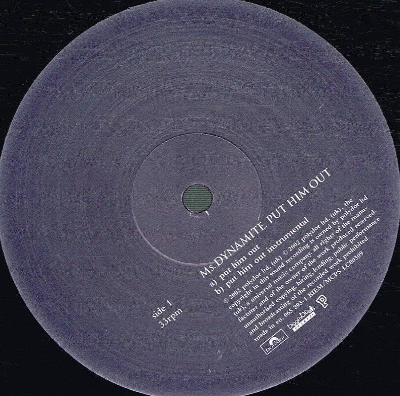 Ms Dynamite Put Him Out 12" vinyl Europe Polydor 2002 EP in picture sleeve - Image 3 of 4