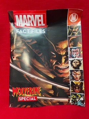 MARVEL FACT FILES SPECIAL #1 WOLVERINE EAGLEMOSS PUBLICATIONS LTD