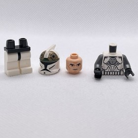 LEGO Star Wars Clone Trooper Gunner (Phase 1) Minifigure sw0221-Sets 8039 & 8014