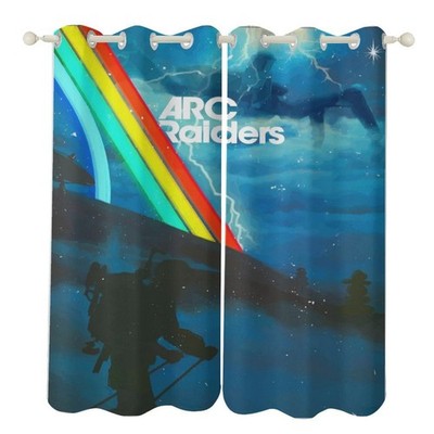 09. ARC Raiders Vorhänge Individuelle Maßanfertigung Zimmer Dekovorhang mit Ösen