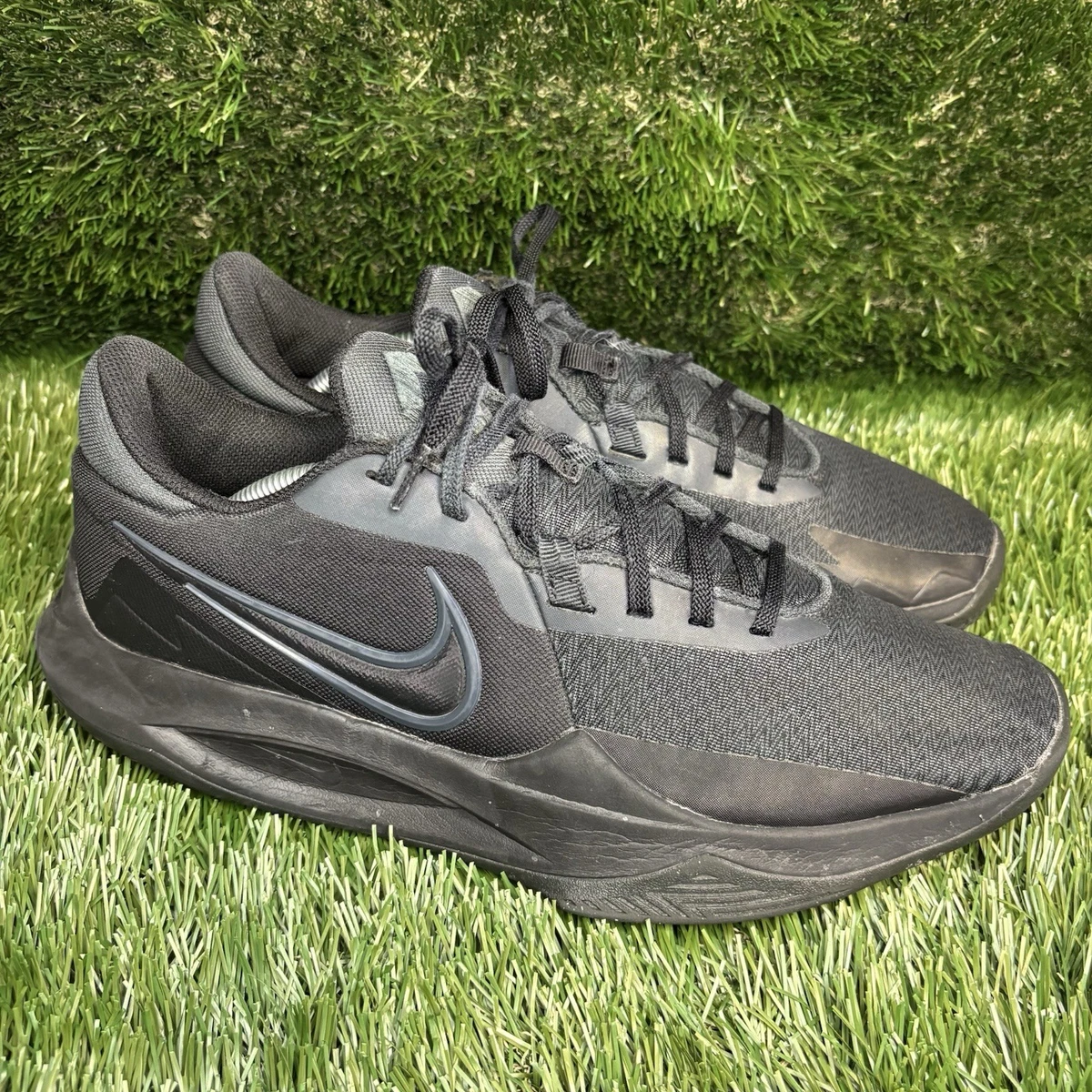 Nike‎ Precision 6 Triple Black Basketball Shoes DJ7552-001 Mens 7.5 Nike Men main image 2