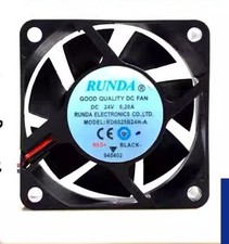 1pc RD6025B24H-A 6025 DC24V 0.2A 6CM Inverter Axial Cooling Fan