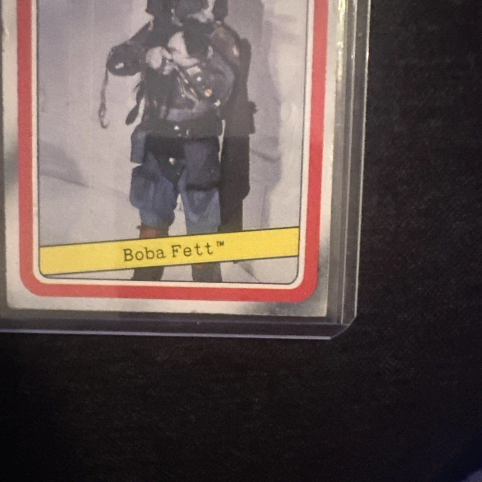 1980 Star Wars Boba Fett #11 Empire Strikes Back Star File Rookie Card - Image 4 of 4
