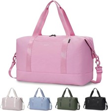 Travel Duffel Bag, Water Resistant Weekender Bag Carry On Bags for Women, Sport