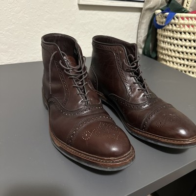 Allen Edmonds Hamilton Boots 11.5 D Weatherproof Leather Dainite Sole (4327)