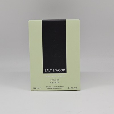 Jean Marc Paris SALT & WOOD Vetiver & Santal Eau de Parfum EDP Spray 3.4 oz