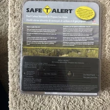 Safe-T-Alert 35-742-BL Flush Mount Propane/Carbon Monoxide Gas Alarm BLACK *NEW*