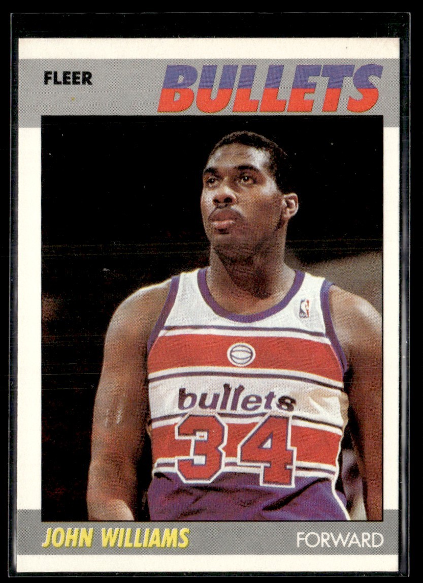 1987-88 Fleer John Williams NRMT/MT Set Break #122