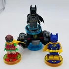 LEGO Dimensions Batman Robin Batgirl Lot Tested NFC Tags Working Bat Vehicle
