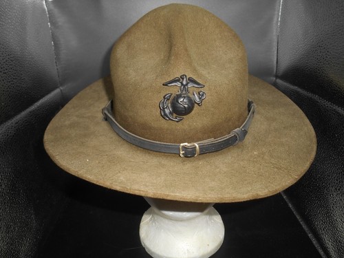 Marine Corps DI Drill Instructor Hat Vintage Smoky Bear Hat