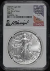 2024-(P) American Silver Eagle Star Privy NGC MS-70 Ron Harrigal Signature Label