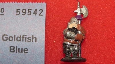 Citadel SS2 Dwarf King's Court Royal Guard Mimbrin Hellebarde 1982 Zwerge GW