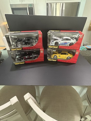 Jada 1/24 Nissan Silvia S15 4 Car Lot New In Box! Rare!