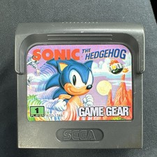 Sonic The Hedgehog Sega Game Gear. Verkaufsfertig